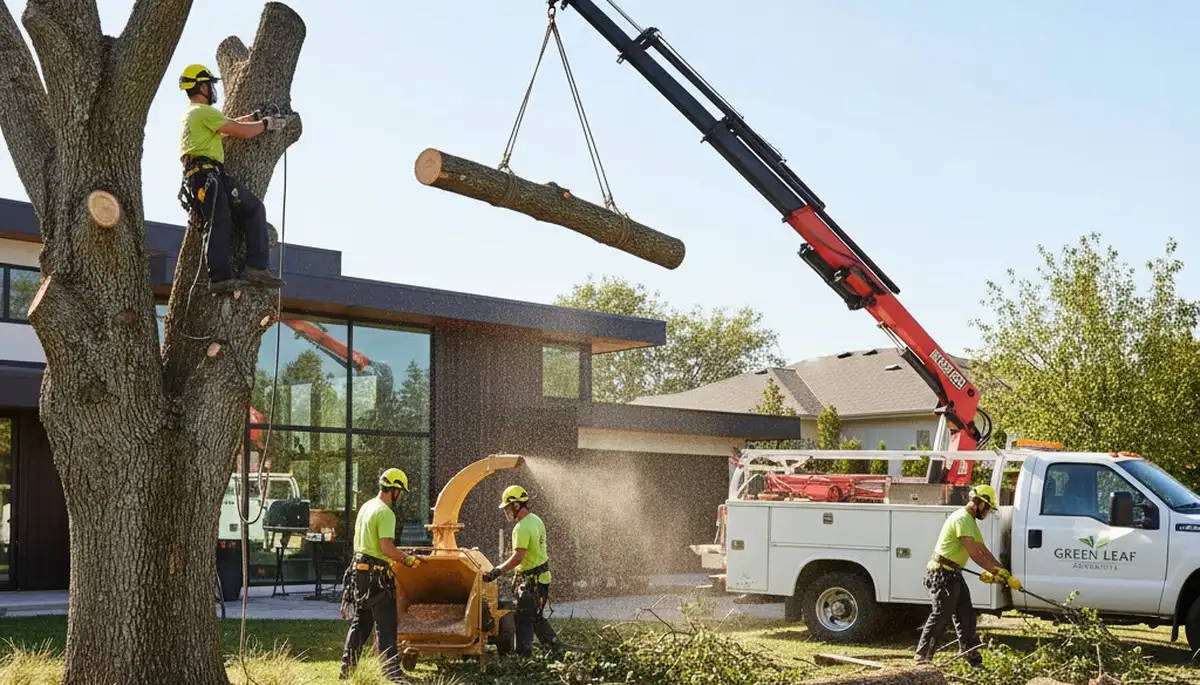Professional landscaping and tree removal service in Allentown, PA by Chop Chop Tree