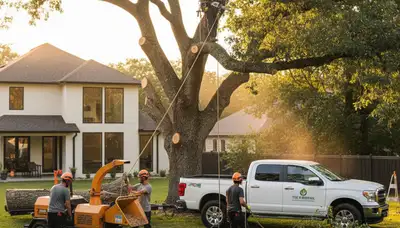 Certified arborists performing professional tree removal in Allentown, PA