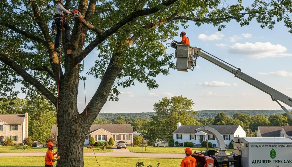 Professional tree removal service in Allentown PA by certified arborists