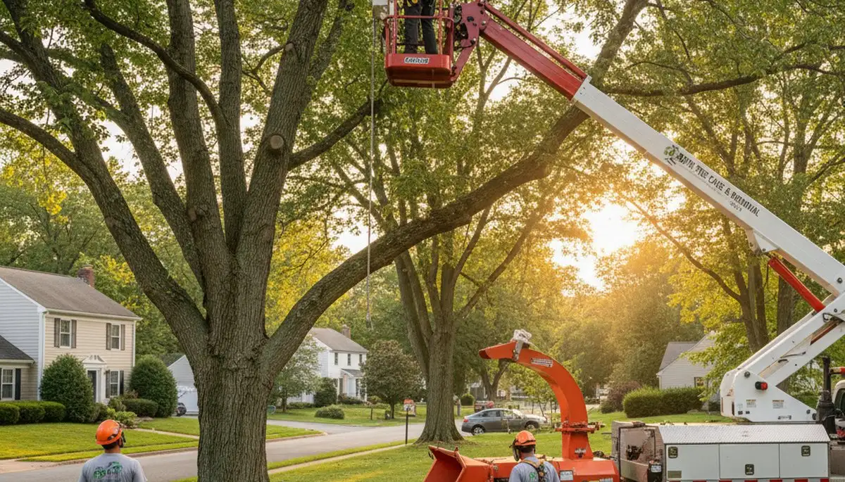 Professional tree removal service in Allentown, PA by certified local arborists