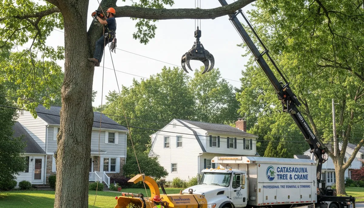 Professional tree removal service in Allentown PA by certified arborists