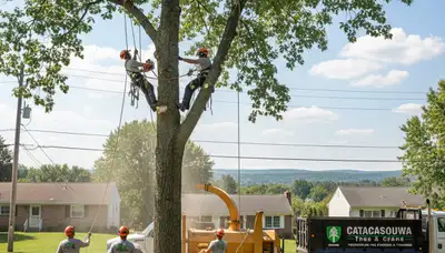 Professional tree removal service in Allentown, PA by certified arborists