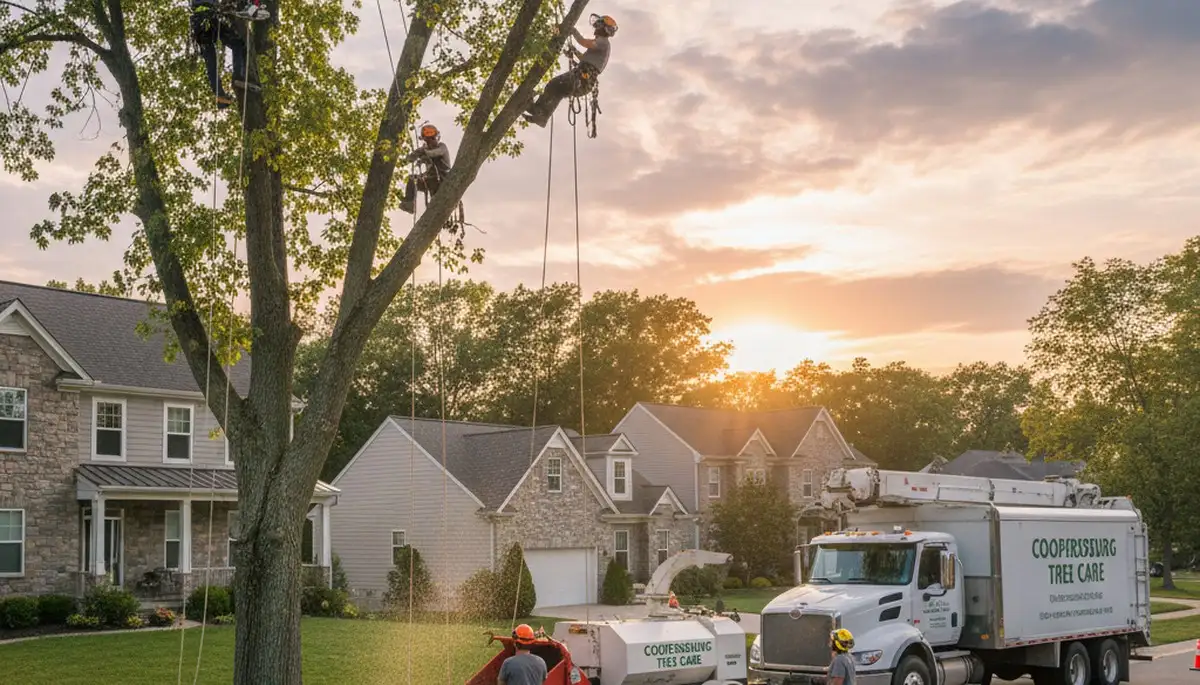 Professional tree removal service in Allentown, PA by certified arborists