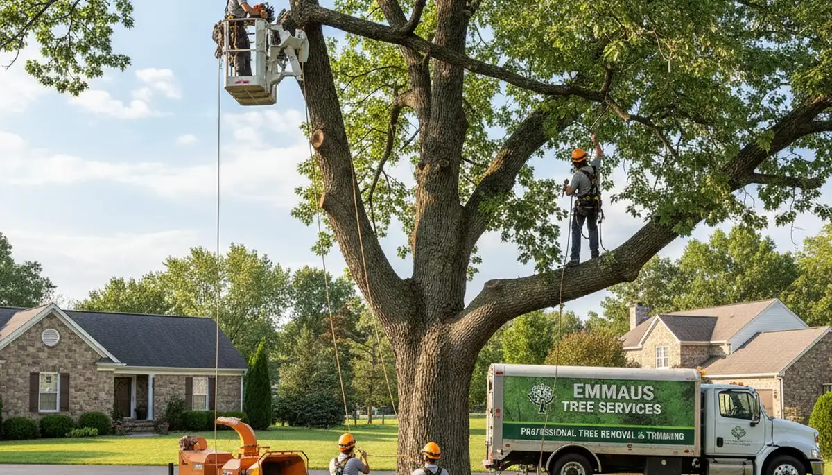 Professional tree removal service in Allentown, PA by certified local arborists