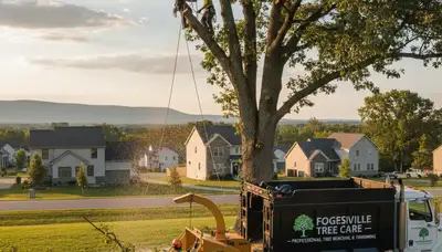 Professional tree removal service in Allentown, PA by certified arborists
