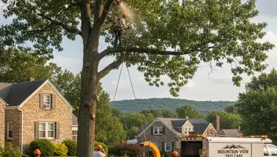 Professional tree removal service in Allentown PA by certified arborists