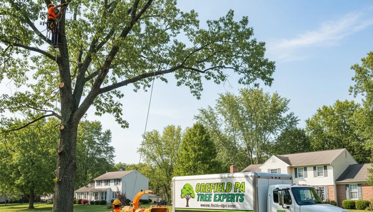 Professional tree removal service in Allentown PA by certified arborists