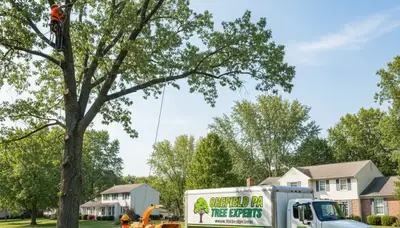Professional tree removal service in Allentown PA by certified arborists