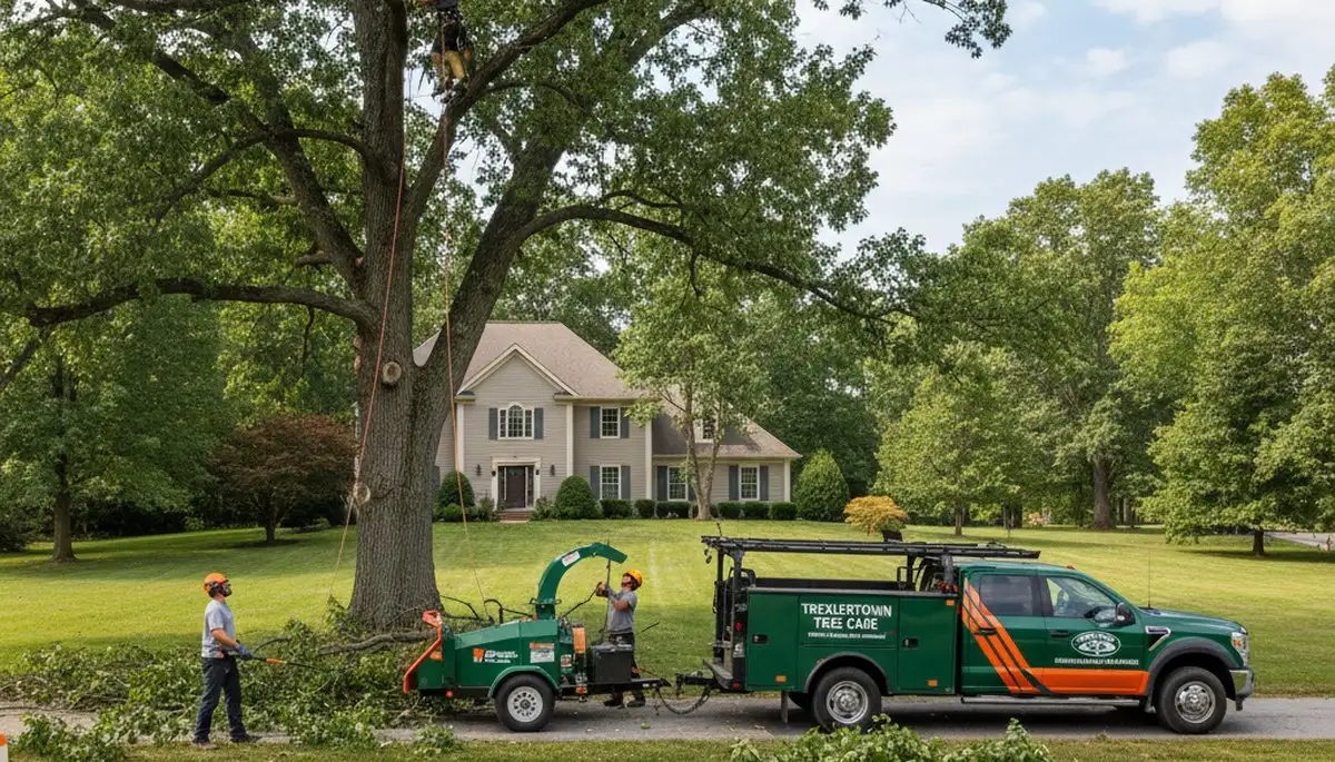 Professional tree removal service in Allentown PA by certified arborists